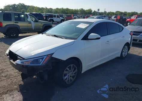 2020 Hyundai Elantra Se from USA, damaged, VIN 5NPD74LF6LH500837